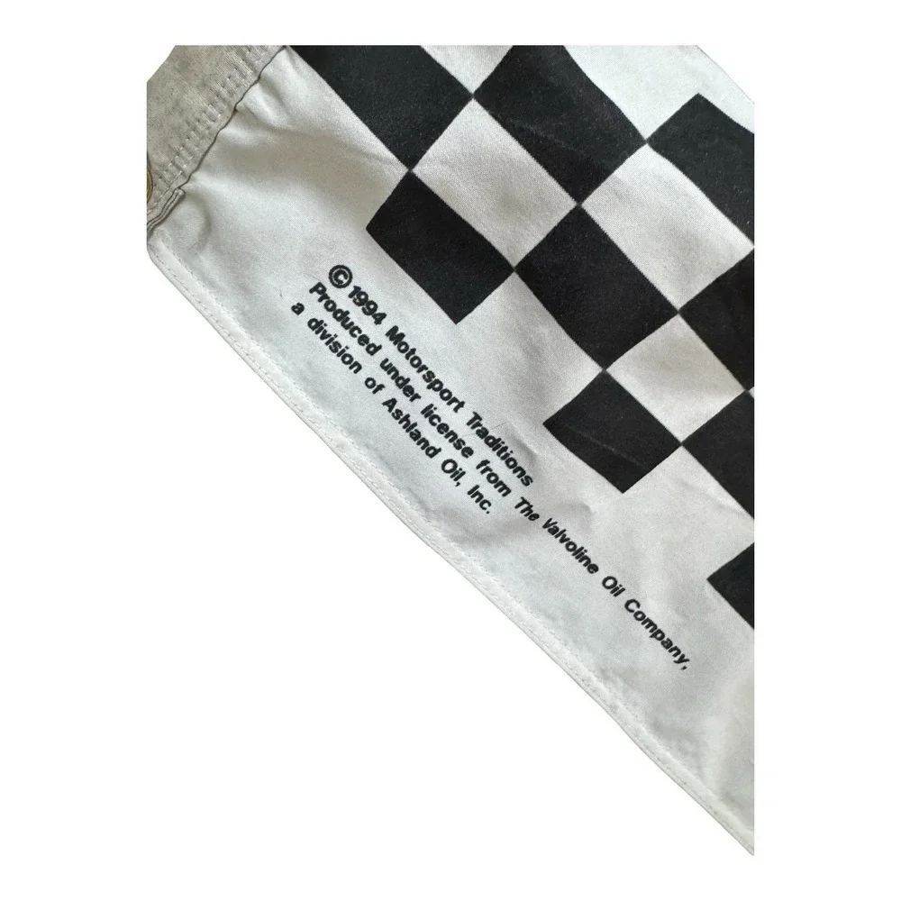 Vintage 1994 Mark Martin Valvoline #6 Racing Flag Banner NASCAR Winston Cup READ